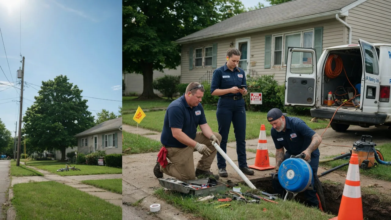 Sewer Line Repair in Rooseveltown, NY near me
